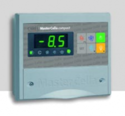 Контроллер холодильных установок MasterCella, для агрегатов с нормальной температурой без вентилятора, 3 реле: компрессор, аварийный и освещение