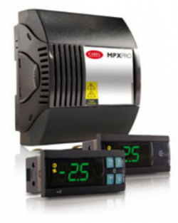 Контроллер для холодильной техники MPXPRO, ведомый, 5 реле + драйвер электронного Терморегулирующий вентиль, 8-2 Hp-16-8-8, 2 ШИМ, 0-10В, NTC/Pt1000