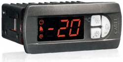 Параметрический контроллер для холодильной техники pj universal (нагрев/охлаждение), 2 реле: 8A, 1 датчик NTC, 1 цифровой вход, программируется ключем