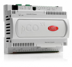 Контроллер pCOXS без встроенного терминала, 1+1 МБ флэш-память