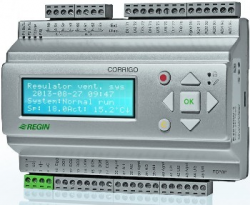 Контроллер Corrigo, 8 входов, 7 выходов, BACnet/IP, TCP/IP, дисплей