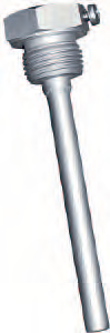 Погружная гильза из высококачественной стали, EL, = 150 мм, O 9 x 1,0 мм, 7100-0012-3032-000