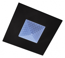 Рамка QuickFix, квадратная BK, для монтажа датчиков серии ECO-IR 360, 150x150 мм, черная