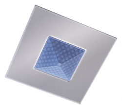 Рамка QuickFix, квадратная SR, для монолитных потолков, для монтажа датчиков серии ECO-IR 360, серебро