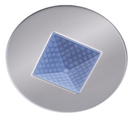Рамка QuickFix, круглая SR, для монтажа датчиков серии ECO-IR 360, диаметр 160 мм, серебро