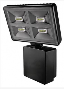 Прожектор светодиодный LUXA 102 FL LED 32W BK, 32 Вт, 2000 лм, настенный, черный, IP55