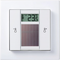 Датчик температуры комнатный SR06 LCD 2T aluminium