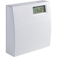 Датчик температуры комнатный, активный WRF04 LCD MultiRange,тип выхода 0...10В, температурный диапазон -50...50°C