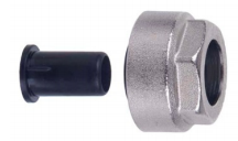 Фитинг компрессионный, для арматуры с наружной резьбой, для труб из сшитого полиэтилена (PEX), G 3/4”, 12x1,1 мм, 1 шт.
