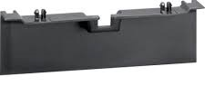 Дополнительная накладка держателя устройств SL new, для профиля 20х115 мм, PC/ABS, безгалогеновый, RAL9011 графитово-чёрный