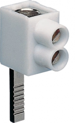 Клемма для ввода/отвода питания, присоединение кабеля сверху, до 1х25 кв.мм, для Al/Cu кабелей, до 80A