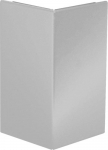 Крышка внешнего угла BRS, ширина 120мм, сталь порошковая, цвет RAL7035 серый графит