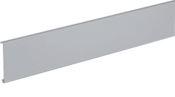 Крышка кабельного канала BRS, ширина 80мм, длина 2м, сталь порошковая, цвет RAL7035 серый графит