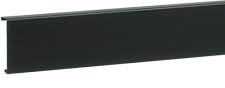 Крышка плинтусного кабельного канала SL new, профиль 20x80мм, ПВХ, RAL9011 графитово-чёрный