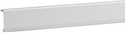 Крышка плинтусного кабельного канала SL new, с гибкими язычками, профиль 20х55мм, ПВХ, RAL9010 чисто белый