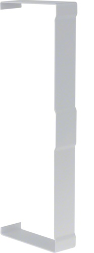 Муфта для закрытия стыков 2-секционного профиля BRS,66х210мм, крышки 80мм, длина 25 мм, сталь порошковая, окрашена,цвет RAL7035 серый графит