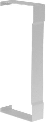 Муфта для закрытия стыков профиля BRS, 66х170мм, крышка 120мм, длина 25 мм, сталь порошковая, цвет RAL7035 серый графит