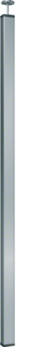 Одинарная колонна DA200-45 для приборов формата 45 мм с затяжкой, 3-3,3 м, профиль 66х66мм, цвет "алюминий"