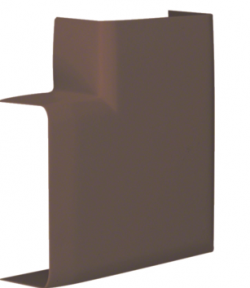Плоский угол, ATEHA-канал 20x50, коричневый