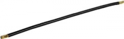 Соединитель электрический кабельный NYAF, сечение 6 кв.мм, длина 250мм, с прямыми наконечниками, цвет чёрный