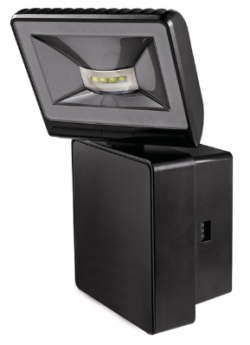 LUXA 102 FL LED 8Вт, прожектор 3000K светодиодный, 8Вт, черный, IP44, ЗАМЕНА для 1020722