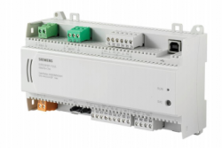 Комнатный контроллер BACnet MS/TP, AC 24 В (1 DI, 2 UI, 6 DO, 2 AO, датчик давления), S55376-C114