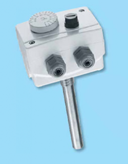 Терморегулятор встраиваемый одноступенчатый ETR-R90110 MS/130, +90 …+110 °C, O8 мм, органы настройки внутри, 1102-2010-6100-810