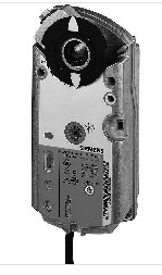 Привод воздушной заслонки поворотного типа AC/DC 24V / DC 0…35V, 7 Nм с пружинным возвратом 90/15 с, настраиваемый, 2 переключателя