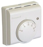 Термостат комнатный, 10…30°C, 6(2)А, SPST, переключатель отоп./охл. + световая индикация + защитная крышка