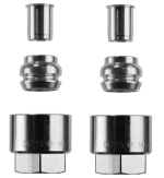 Фитинг для радиаторных клапанов, 3/4 "х 16 х 2 мм, для медной и мягкой стальной труб, 6-точечных радиаторов