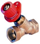 Балансировочные клапаны Alwa-Kombi-4 (V1800)  для систем горячего водоснабжения, встроенные фиттинги 'Mapress' DN20, kvs 2,7, PN16 бар, ДУ 15 мм