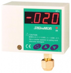 Реле давления (цифровое) CFE-SC10B-102, низкое давление, 37,5 бар, 0-35 бар, 0.2 бар, 230V AC,+/-10%, 50/60Hz, 1/4 in male, под отбортовку, автосброс