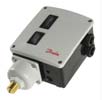 Датчик реле давления типа RT117 для воздуха, газа и жидкостей с автоматическим сбросом, IP66, Ру 22 бар, G 3/8 А, 10..30 бар