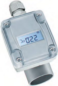 Датчик температурный накладной, дисплей, 0-10 В, PT1000, с выносным датчиком, активный выход, 1101-1111-2219-920