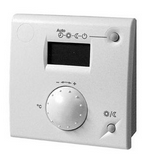 Датчик температуры с настройкой заданного значения, с регулятором и наличием кнопки