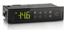 Контроллер ir33+wide, питание 115-230В АС, 2 датчика NTC, 2 цифровых входа, звуковой сигнал, 4 реле: компрессор, разморозка, вентилятор (8A), опц.(8A)