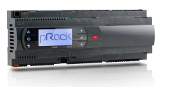 Контроллер pRack Extra Large, для управления холодильной централью, со встроенным дисплеем pGD1, 2 SSR, набор разъемов