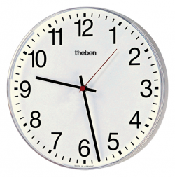 Настенные часы OSIRIA 230 AR KNX, цифры, диаметр 300 мм, толщина 55 мм, подключение шины, белый