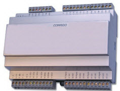 Конфигурируемый контроллер Corrigo E, управление температурой, влажностью и давлением, концентрацией СО2, 8 входов, 7 выходов, TCP/IP, двойной порт