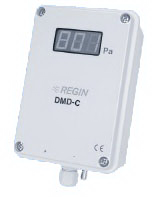Дифференциальный регулятор давления, дисплей, 24В, 0…300/500/1000Па, 0…10В/4…20mА(датчик), 0…10В(контроллер)
