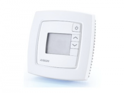 Комнатный контроллер Regio Midi, для поддержания температуры, дисплей, кнопка присутствия, 24 В, 50 Гц, 2,5 Вт, Modbus, 0 – 50 С, IP20